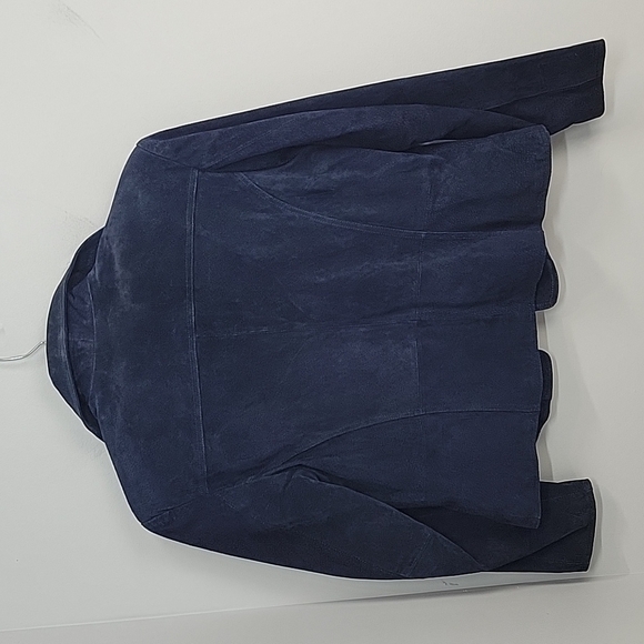 MAXIMA Wilsons vintage blue jeather jacket - Picture 7 of 7